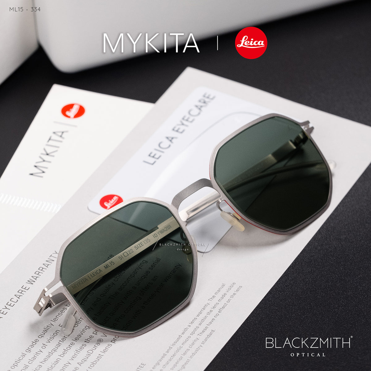 Mykita x Leica Collaboration Series - ML15 334 【Pre-order Now