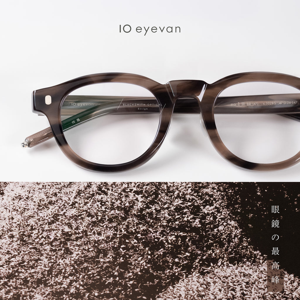 10 Eyevan - NO.1 III BR - 1028S (47)【Pre-order Now】