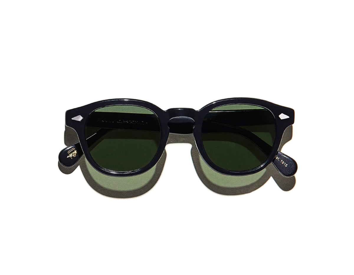 Moscot - Lemtosh Black/Green -Sun (52) (NAF) – BLACKZMITH