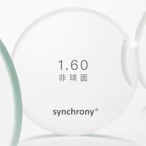 Carl Zeiss - Synchrony 1.60 Aspheric Lens Synchrony Finished SV 1.60 AS HMC+ (Range between +3.00 to -6.00)