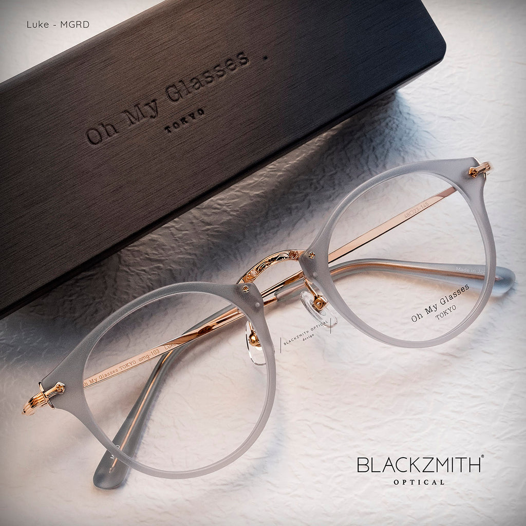 Oh My Glasses - Luke omg-103-MGRD【 Blackzmith Exclusive Limited Edition】