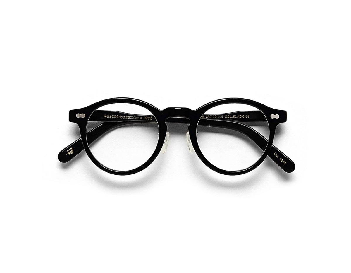 Moscot - Miltzen Black – BLACKZMITH Optical
