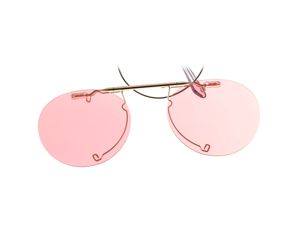 Peter and May - S#43 Dancing Shoes Sun Bronze - Gold & Pink Clip-On (Clip-On for S#43 optical)