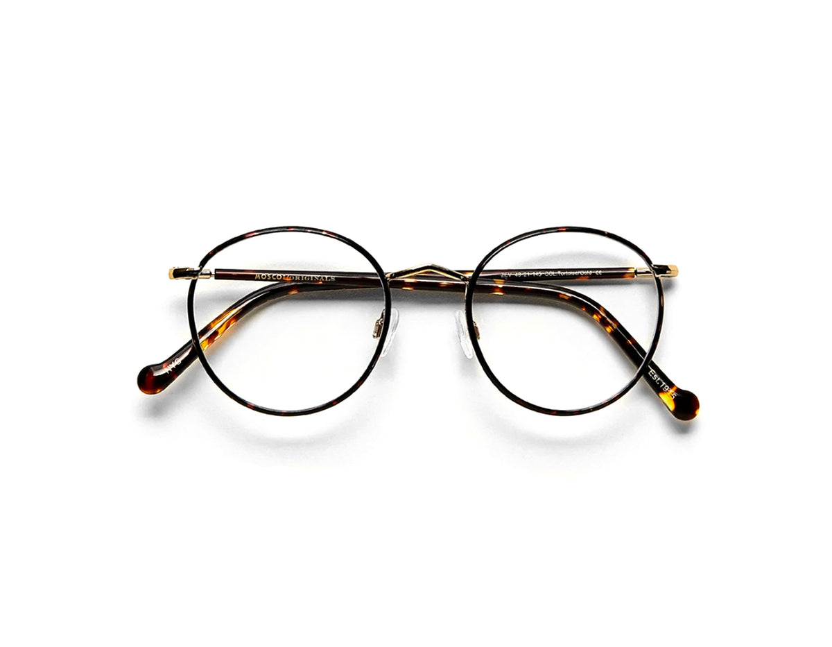 Moscot - Zev Tortoise/Gold (49) – BLACKZMITH Optical