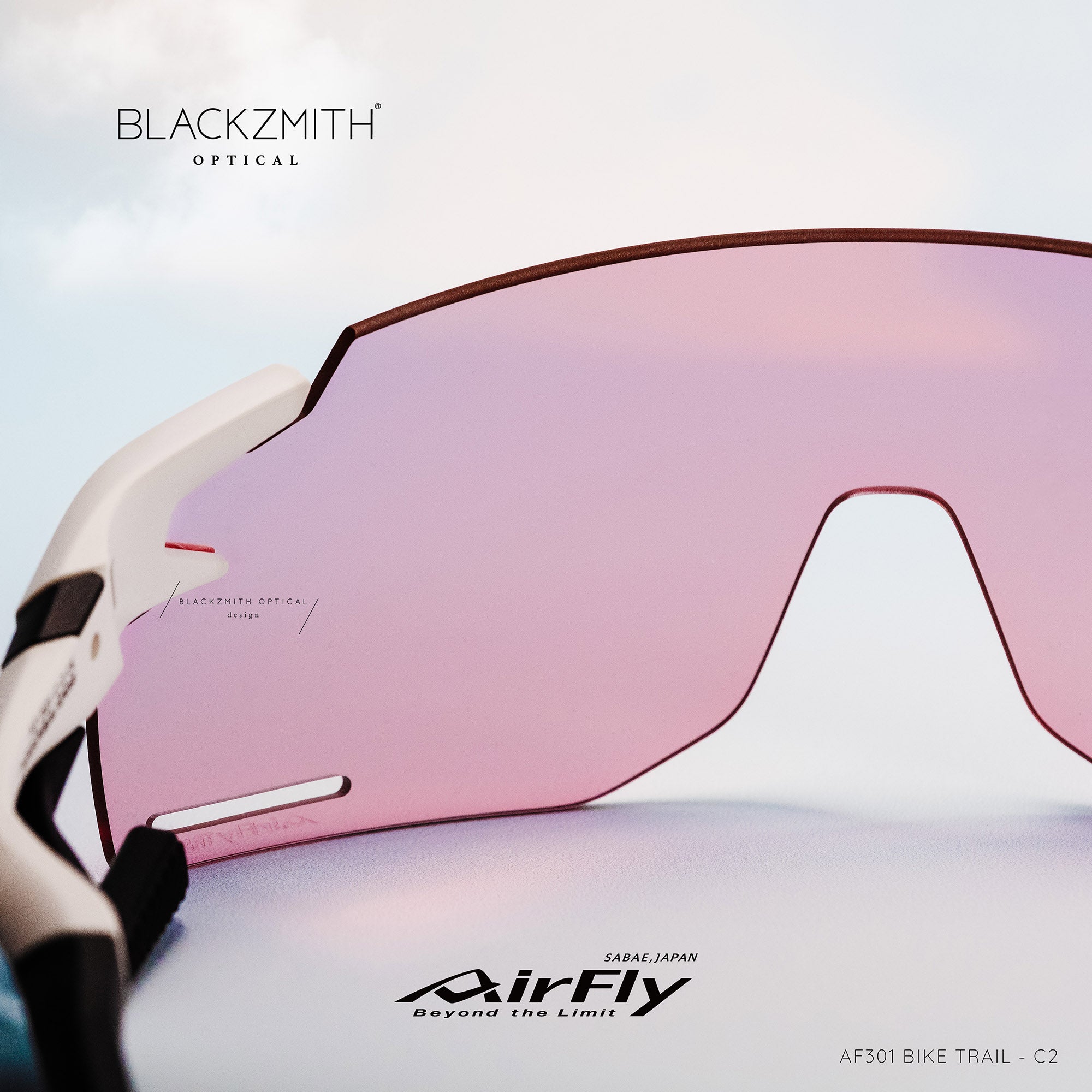 AirFly - AF301 Bike-TR C2(Trail Pink Mirror Lens)【New】