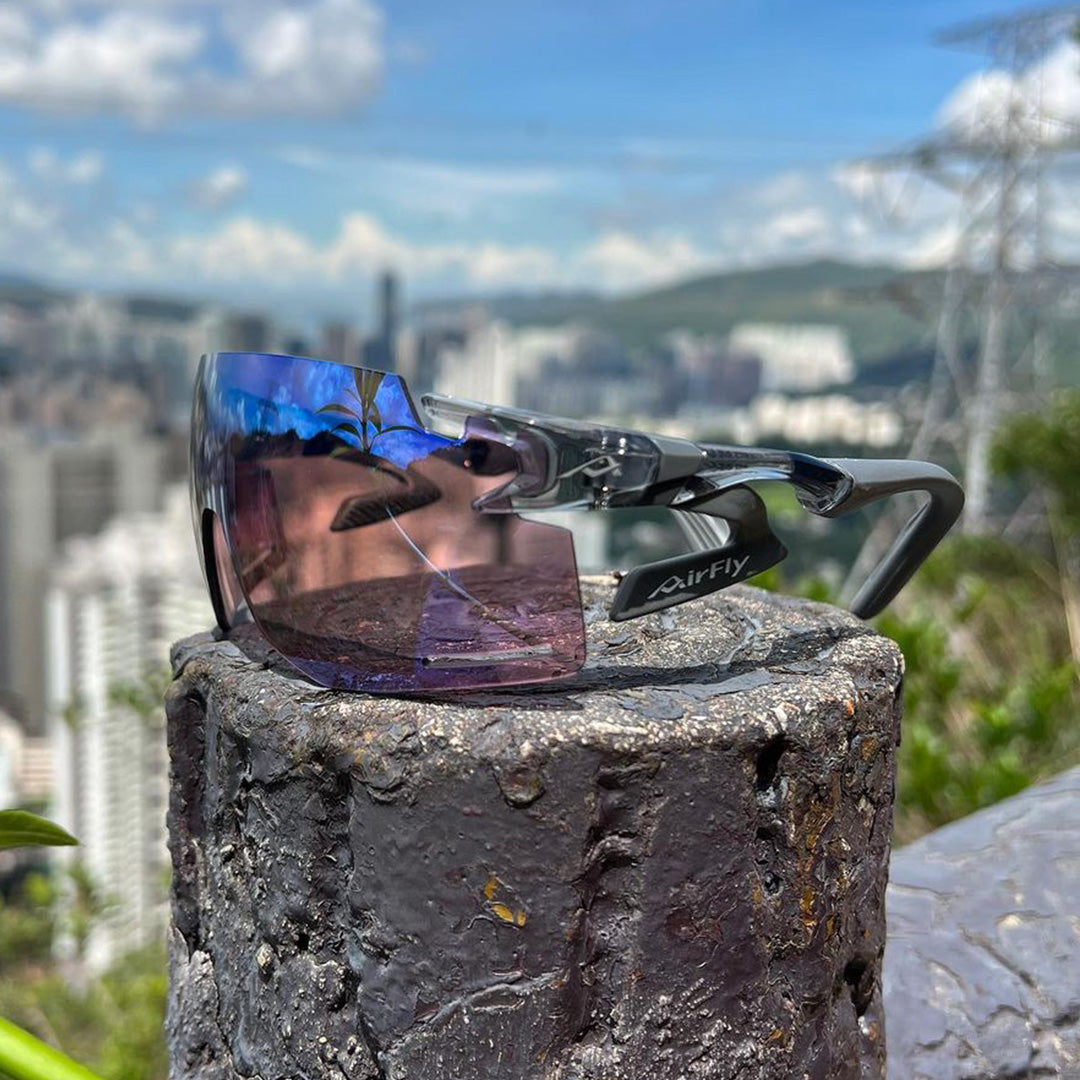 AirFly -AF301 Bike C34(Blue Pink Mirror Lens)【New】