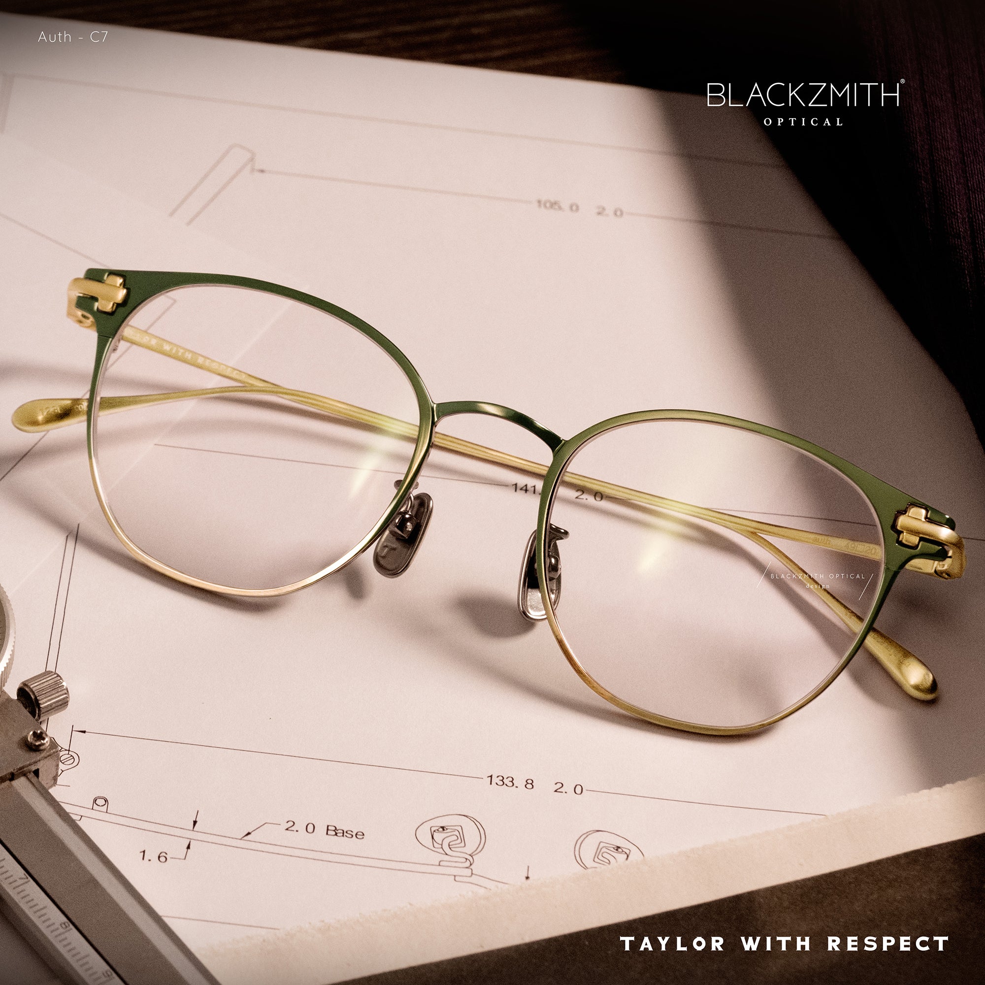 Taylor with Respect - Auth C7 – BLACKZMITH Optical