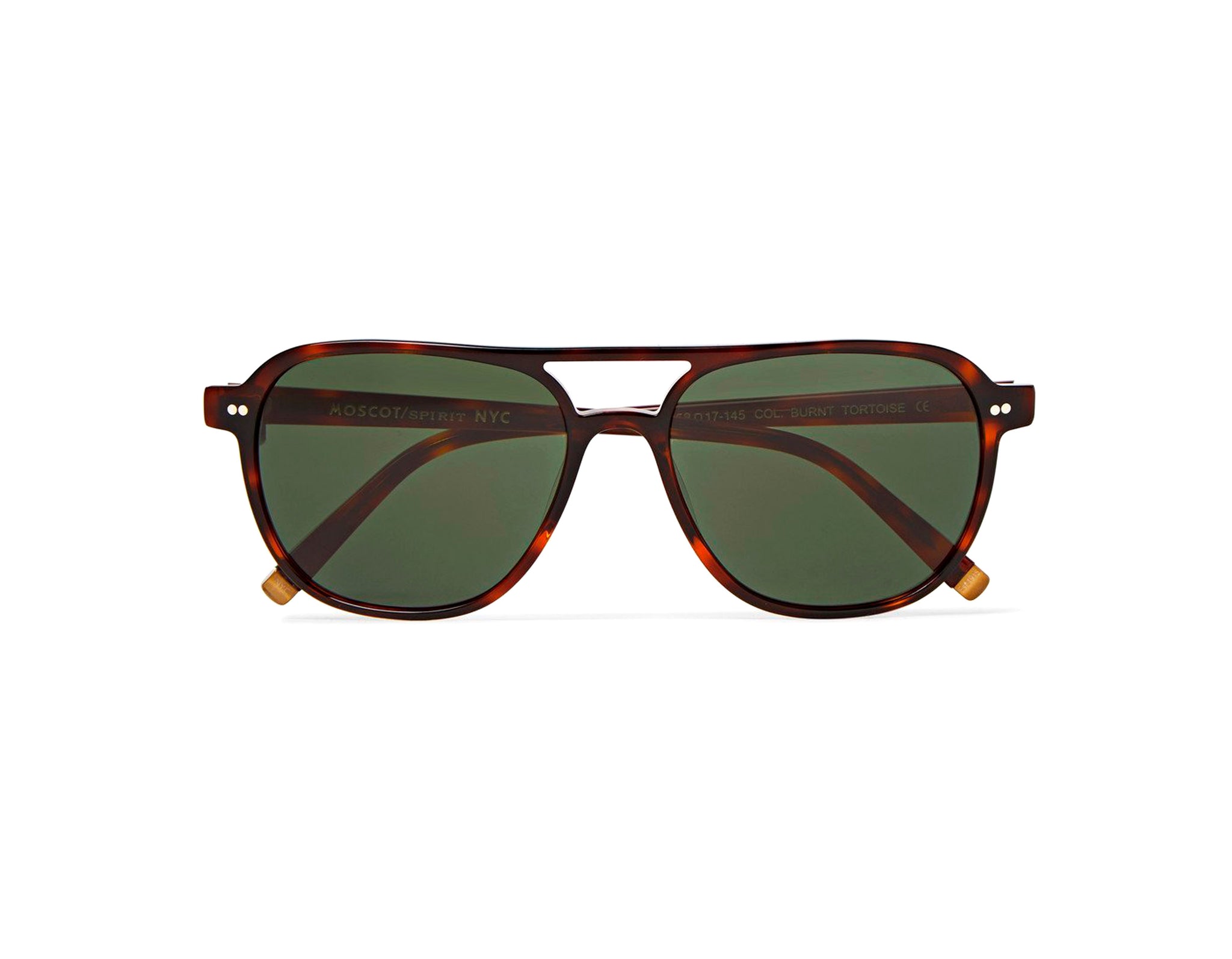 Moscot - Bjorn Tortoise-Green Lens-Sun – BLACKZMITH Optical