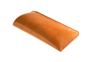 Blackzmith柔軟手造專屬刻名皮革眼鏡套 Blackzmith Handmade Soft Leather Eyewear Case with Personalized Engraving(可放1副)