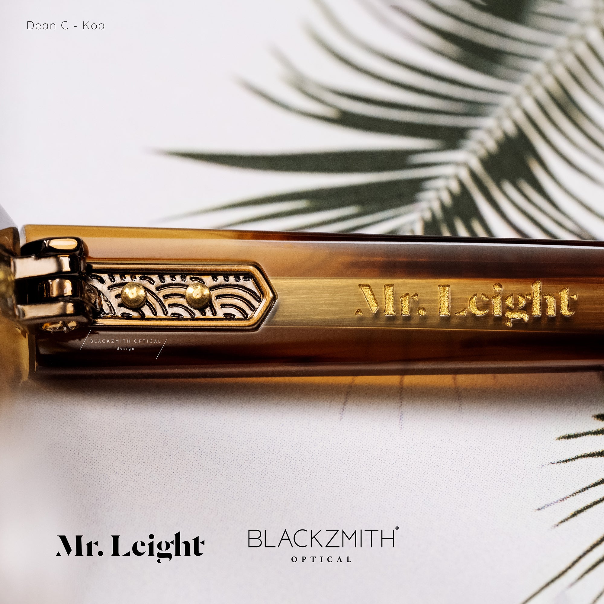 Mr. Leight - Dean C 44 Koa-Antique Gold【New】