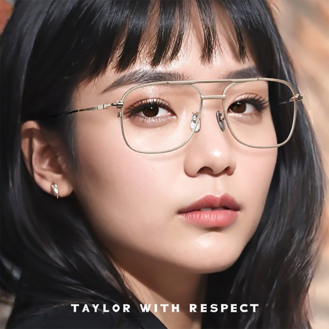 TAYLOR WITH RESPECT – BLACKZMITH Optical