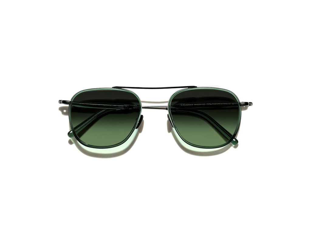 Moscot - Fanagle Pine/Pewter-Forest Wood Lens-SUN【New】