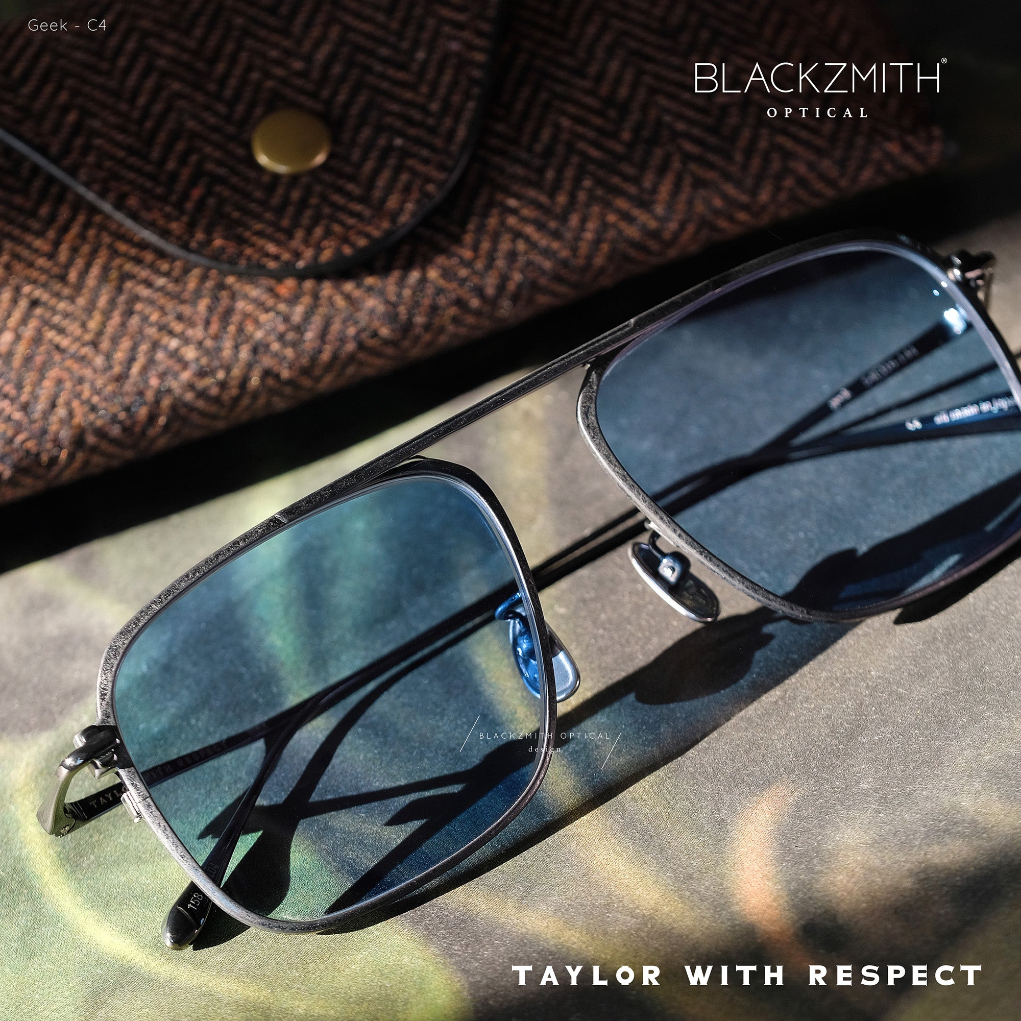 TAYLOR WITH RESPECT – BLACKZMITH Optical