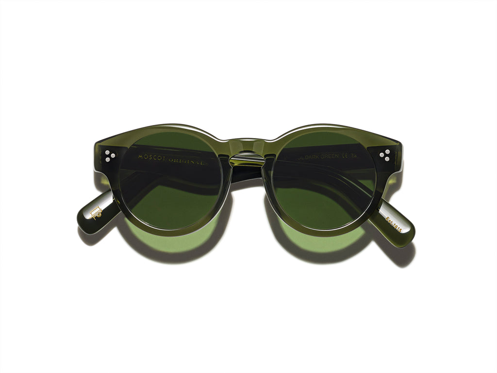 Moscot - Grunya Dark Green-Calibar Green Lens-SUN【Pre-order Now】