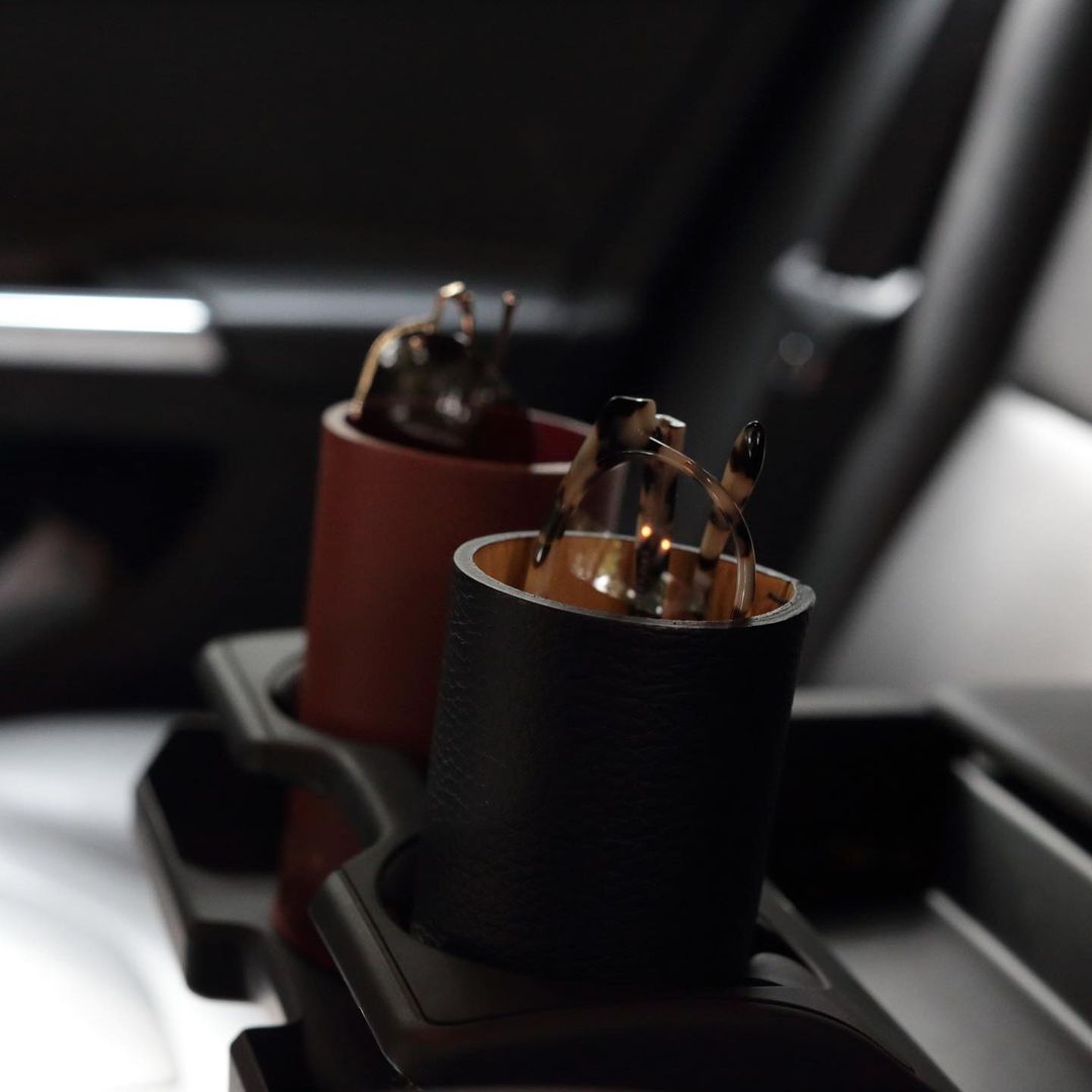 Diffuser Tokyo - Oil Leather Eyewear Stand 日本牛皮眼鏡收納座 - Orange & Mint Green【 Blackzmith Exclusive Limited Edition】