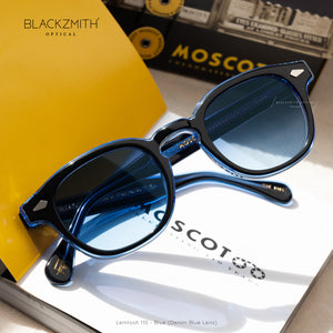 Moscot - Lemtosh 110 Blue Sun - Denim Blue Lens【110th Anniversary Limited Edition】