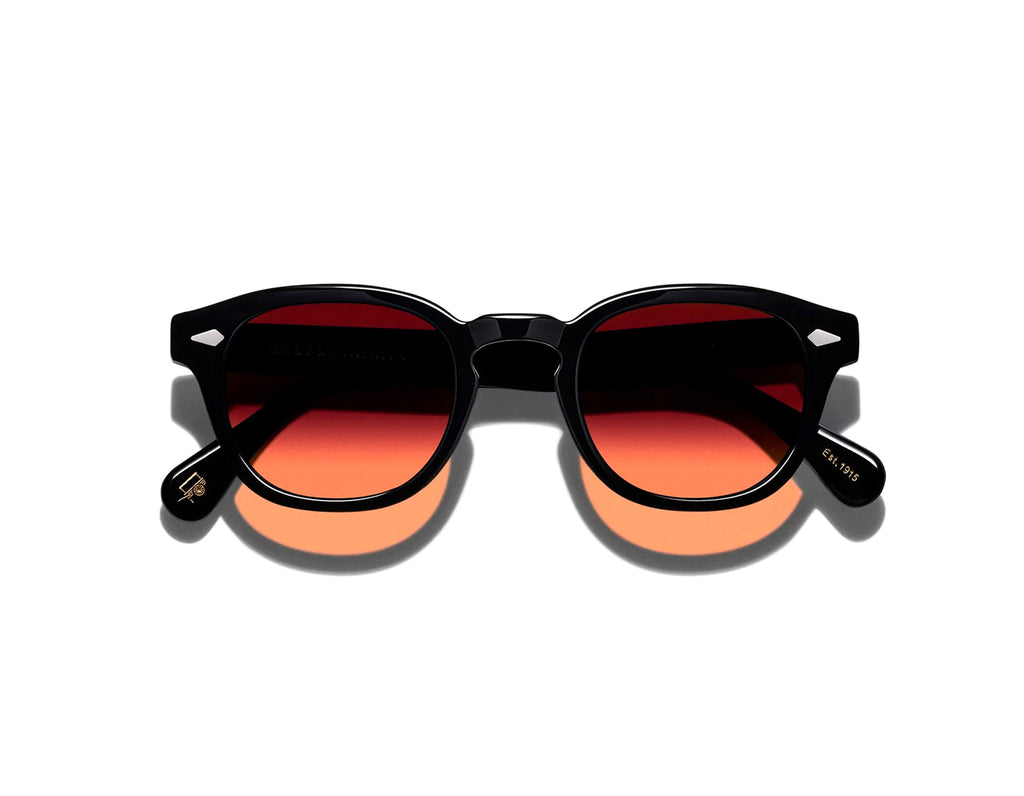 Moscot - Lemtosh Monochrome- Base 2 SUN Black-Cabernet Lens【New】