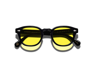 Moscot - Lemtosh Monochrome- Base 2 SUN Black-Mellow Yellow Lens【New】