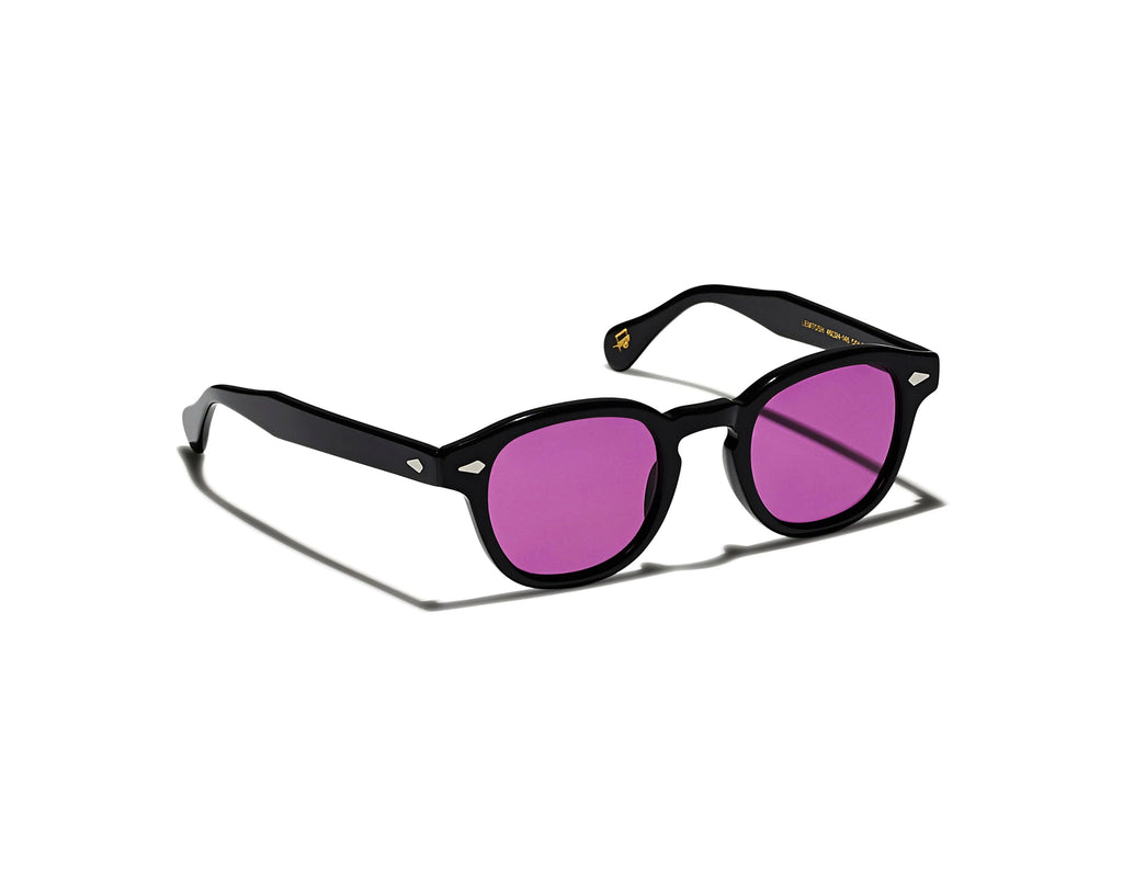 Moscot - Lemtosh Monochrome- Base 2 SUN Black-Purple Nurple Lens【New】
