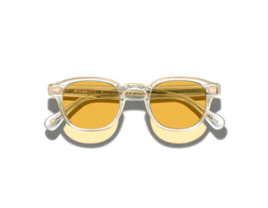 Moscot - Lemtosh 110 Crystal Gold Sun - Amber Lens【110th Anniversary Limited Edition - Sold Out】