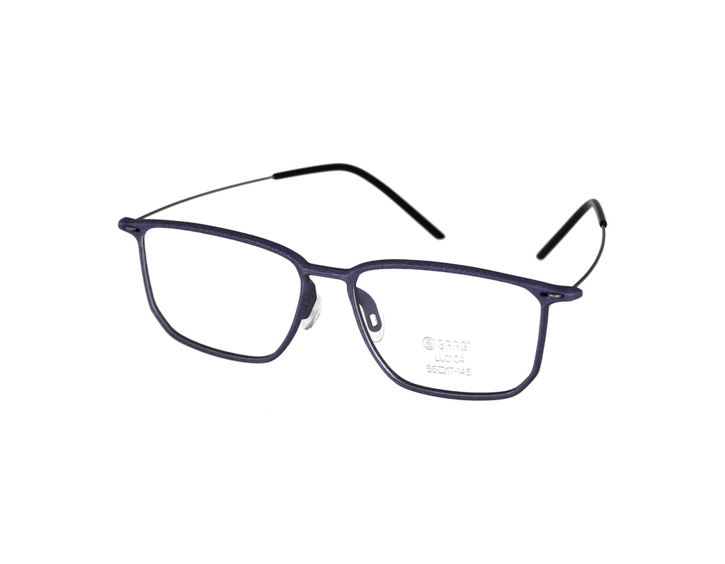 Blackzmith 3D Printing Eyewear - Luci 04 -Ti 01-023 -Navy Purple【New】