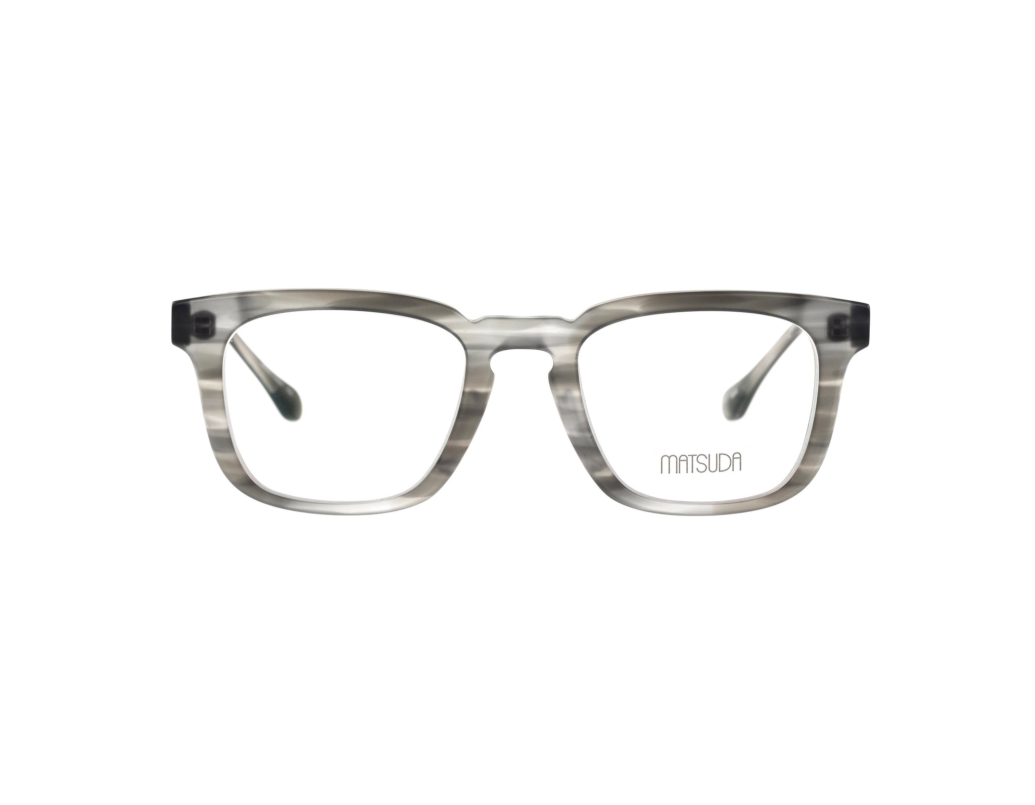 メガネ MATSUDA FW25 Matsuda - M1031.RX - mgs (M1031 RX GREY GREY) Matsuda™ M1031 MGS 50 Matte Gray Stone Eyeglasses