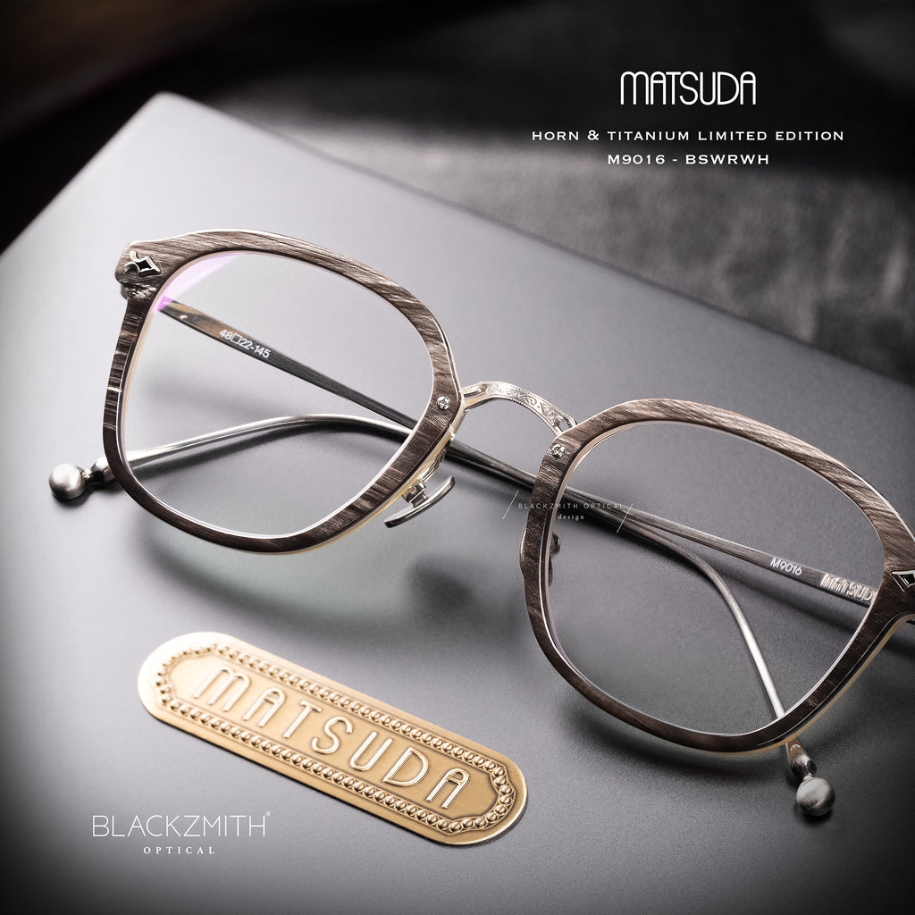 Matsuda M9016 - BSW/RWH Horn & Titanium Special Limited Edition 專屬木盒套裝【Pre-order Now】