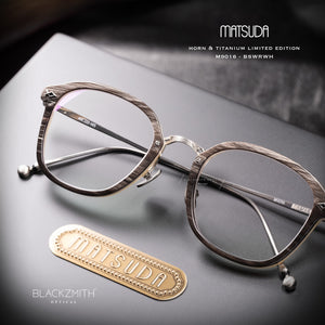 Matsuda M9016 - BSW/RWH Horn & Titanium Special Limited Edition 專屬木盒套裝【Pre-order Now】