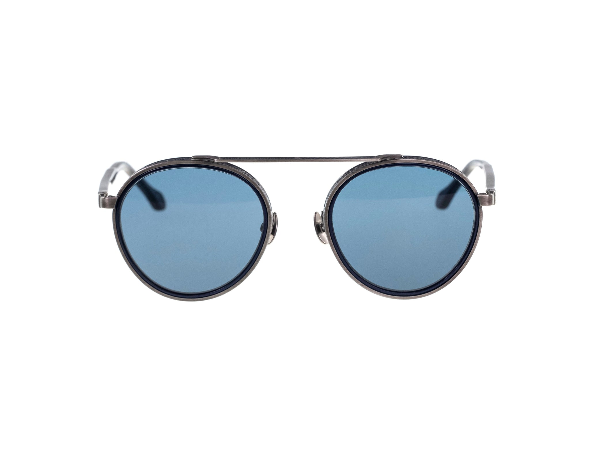 メガネ MATSUDA FW25 Matsuda - M3101 AS-NVY none (M3101 AS NVY) Matsuda Official | M3101 Geometric Sunglasses - Hand Made in
