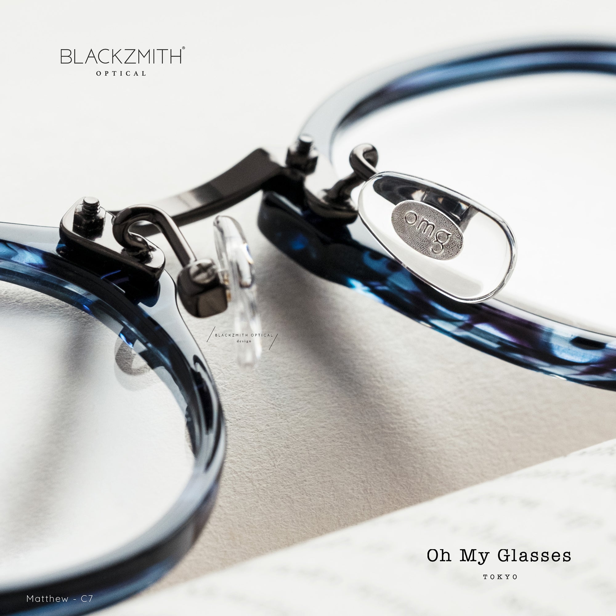 Oh My Glasses - Matthew omg-026-7 – BLACKZMITH Optical