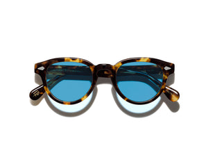 Moscot - Maydela Classic Havana - Celeb Blue Lens-SUN【New】