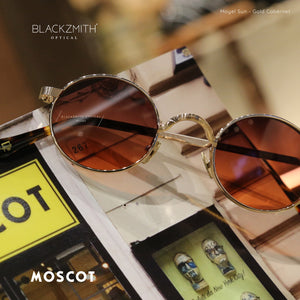 Moscot -  Moyel Gold- Cabernet Lens-SUN【New】