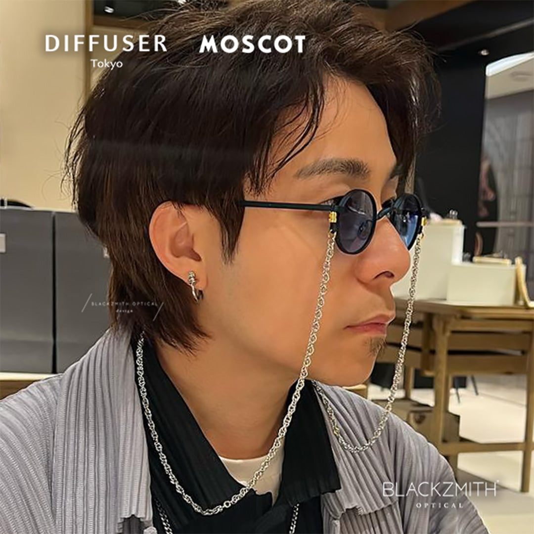 Moscot - Moyel Navy- Celebrity Blue Lens-SUN【Pre-order Now】