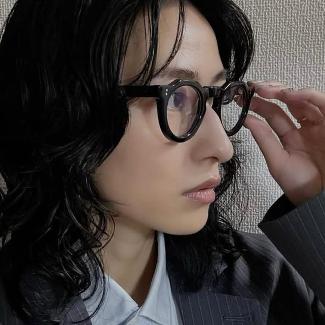 Lesca LUNETIER 『PICA』 Lesca Lunetier PICA Col.424 Lesca LUNETIER Mod.Pica COL.Grey