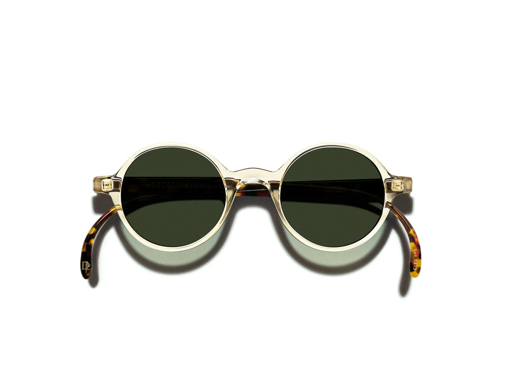 Moscot -Scooch Sun-Flesh Tortoise-CR39 PL-G15 Lens【New】