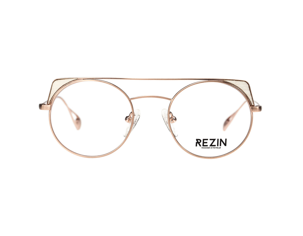 Rezin - LOM006RS Yoko Rose/Sycomore Optique