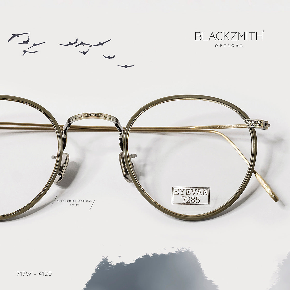 Eyevan7285 - 717W-4120 (46)【Pre-order Now】 – BLACKZMITH Optical