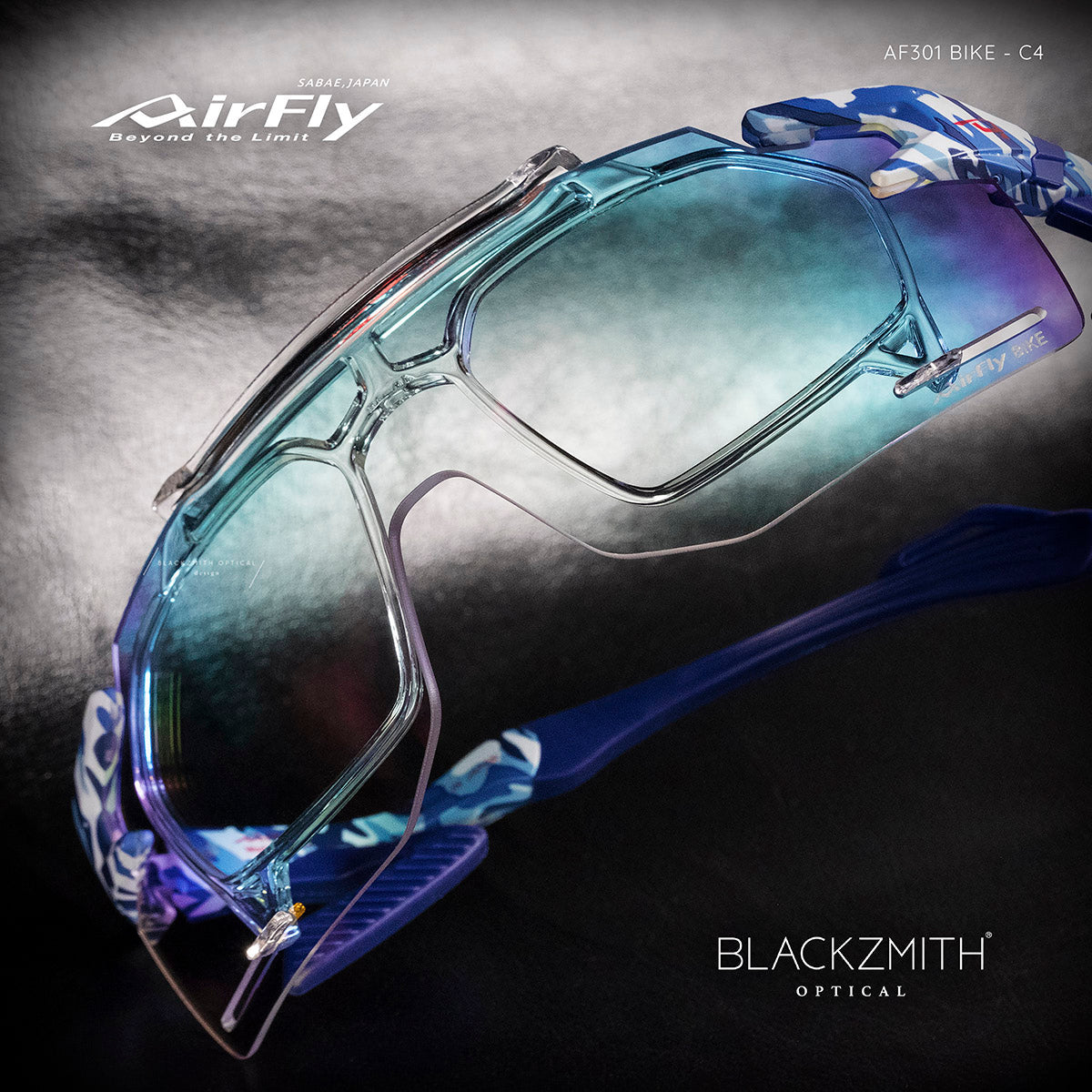AirFly - AF301 Bike C33( Photochromic Gold Mirror Lens)【New】