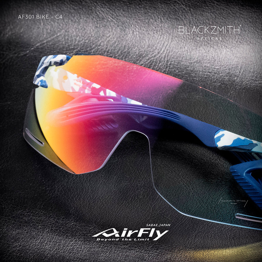 AirFly - AF301 Bike C4( Photochromic Gold Mirror Lens)【New】