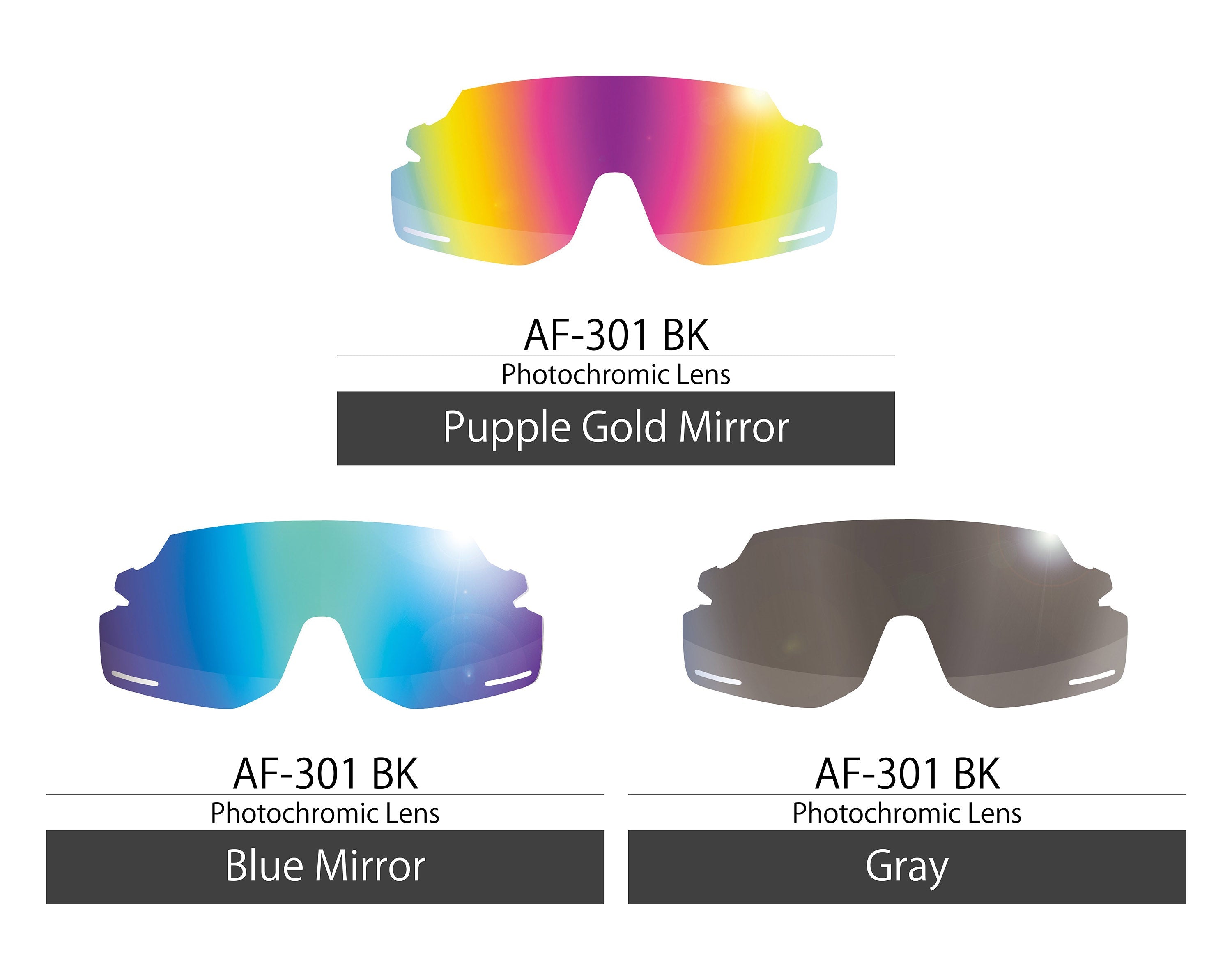 AirFly -AF301 Bike C33BK(Photochromic Gray Lens) – BLACKZMITH Optical