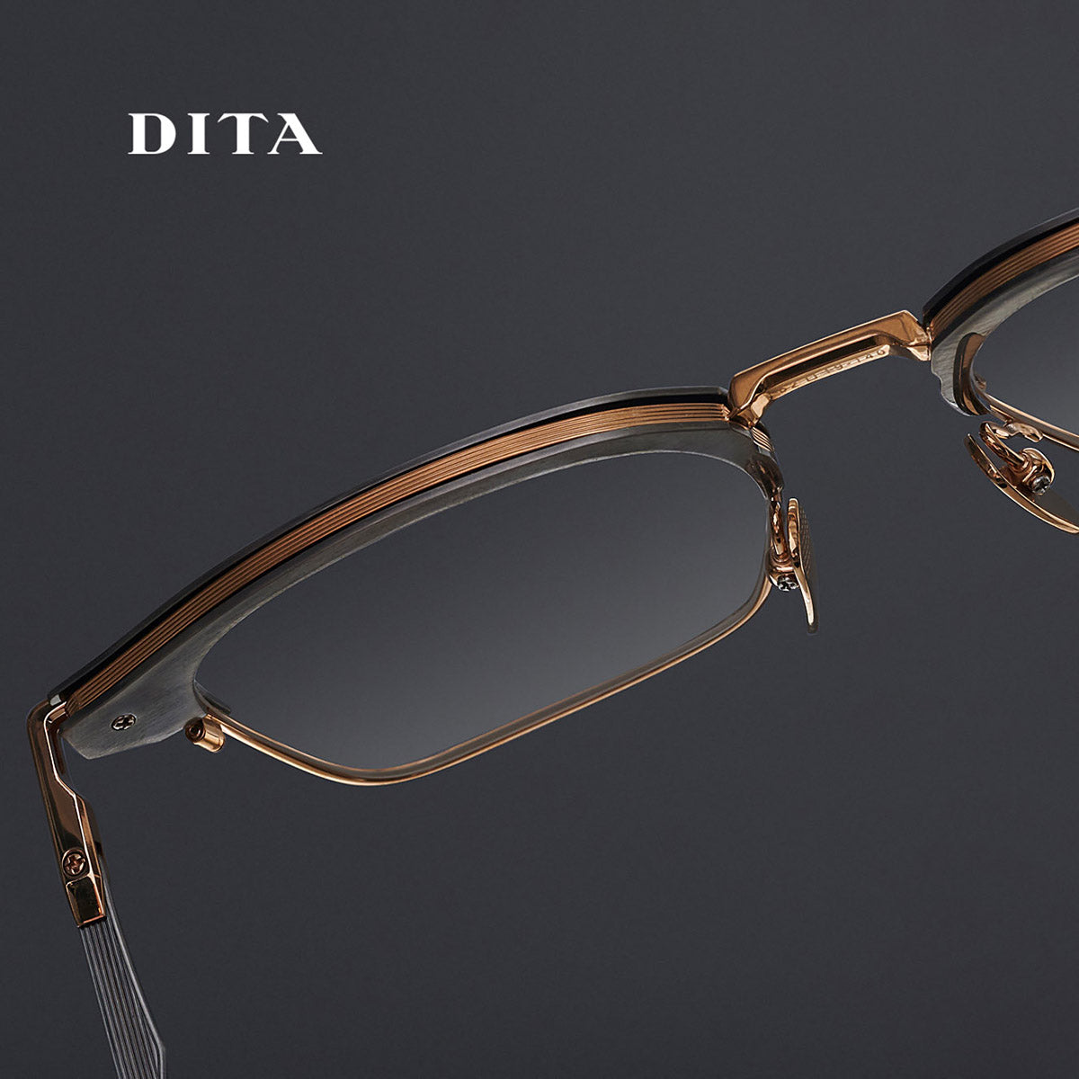Dita - Typographer DTX142-02 SLVGLD (52)【New】