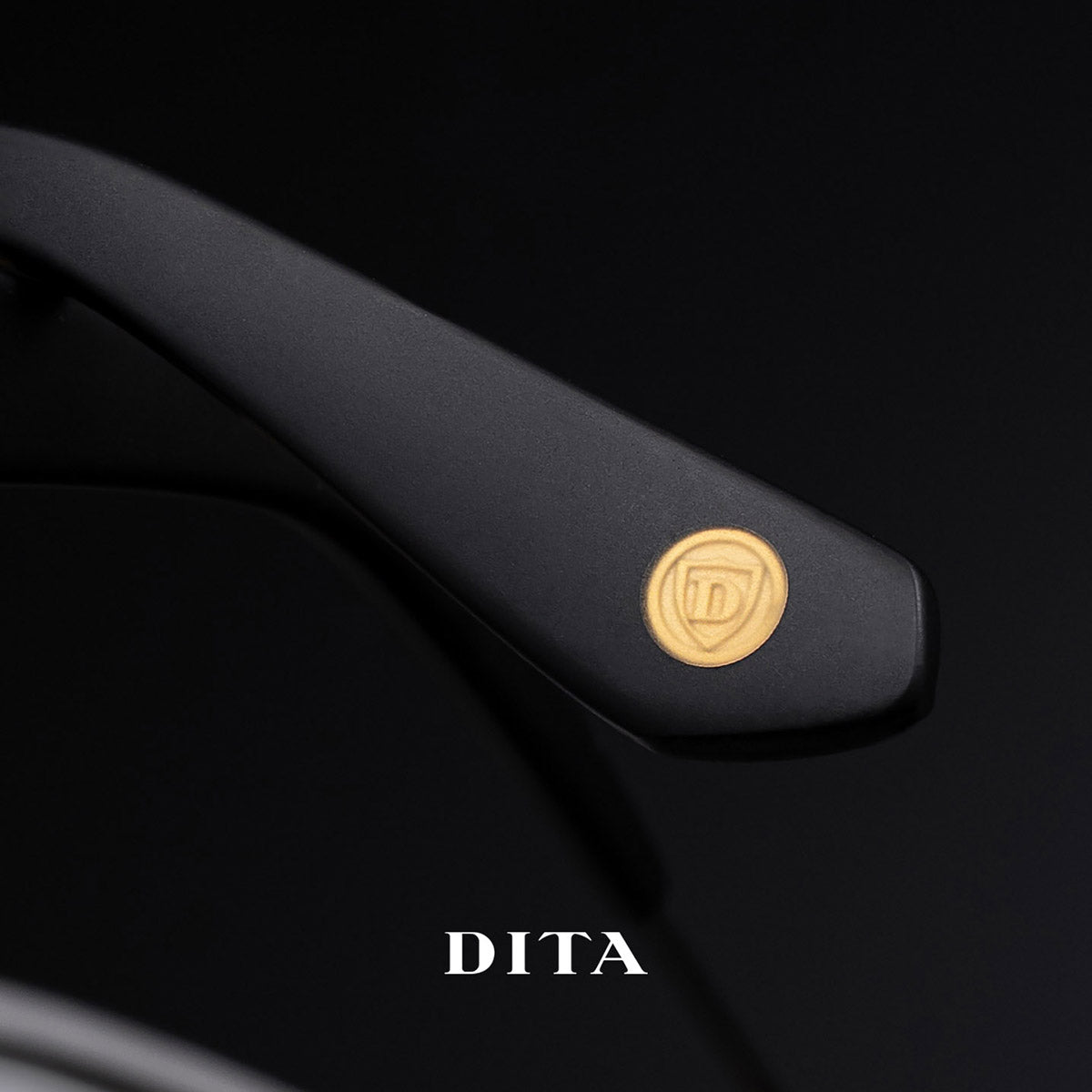 Dita - Typographer DTX142-01 BLKGLD(52)【New】