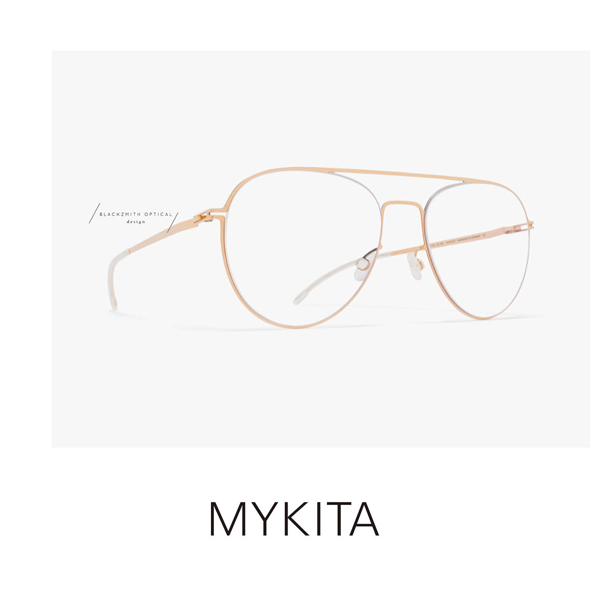 Mykita - Eero Silver Champagne Gold【Pre-order】
