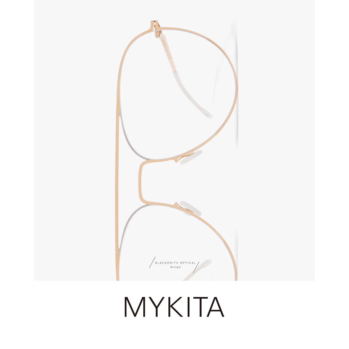 Mykita - Eero Silver Champagne Gold【Pre-order】