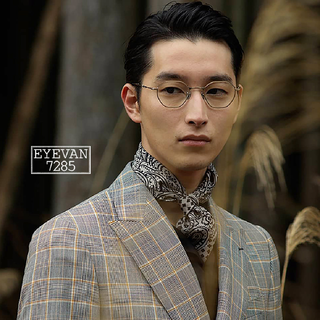 EYEVAN7285 メガネ 177 (46)通販 C.901 Antique Gold 正規取扱