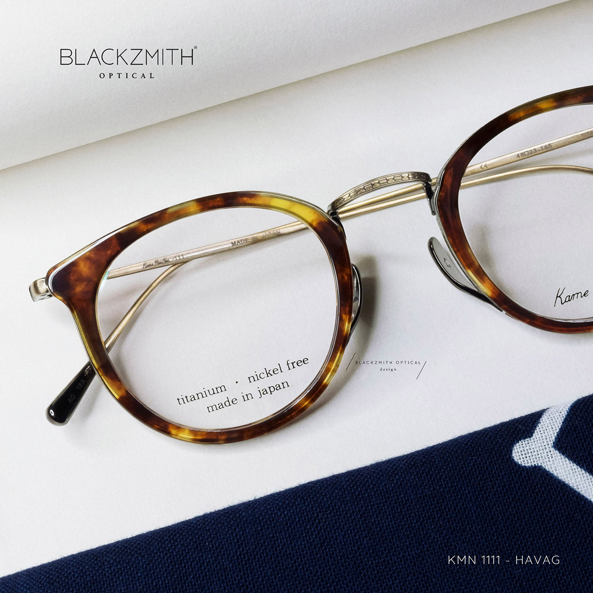 Kame ManNen - KMN1110 | KMN1111 – BLACKZMITH Optical