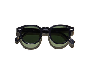 Moscot - Lemtosh Black/Green -Sun (52) (NAF)