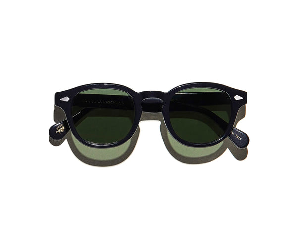 Moscot - Lemtosh Black/Green -Sun (52) (NAF) – BLACKZMITH Optical