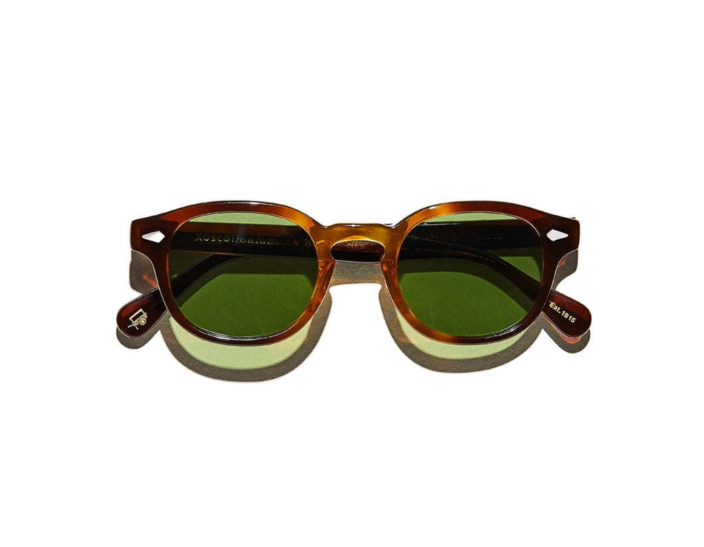 Moscot - Lemtosh Tobacco Calibar/Green -Sun (46) (NAF) 【Pre-order Now】