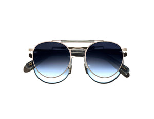 Moscot - Lazer Sun- Matte Silver/Dark Grey (52)【Pre-order Now】